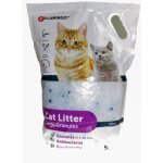 Litire silica granules large 5 litres litire pour chat - flamingo