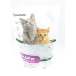 Liti�re silica granules moyen. 5. 5 litres liti�re pour chat - flamingo