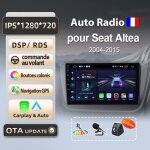 Litillbuly autoradio 1go 32go wifi pour seat altea 2004 - 2015 accessoire autoradio android voiture carplay ...
