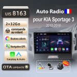 Litillbuly autoradio 2go 32go wifi pour kia sportage 3 2010 - 2016 accessoire autoradio android voiture ...