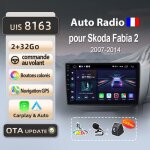 Litillbuly autoradio 2go 32go wifi pour skoda fabia 2008 - 2013 accessoire autoradio android voiture ...