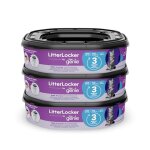 Litter genie lot de 3 recharges octogonales compatible avec la poubelle litterlocker et la poubelle fashion ...
