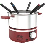 Service � fondue - little balance - 8962 - 6 personnes - inox - motif piment
