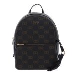Liu jo sac  dos de loisirs brun fonc noir pour femme - cirry backpack m nero 316585