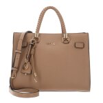 Liu jo sac � �paule bandouli�re brun clair pour femme - manhattan ecs tote bag m cammello 332990