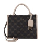 Liu jo sac � main brun fonc� marron pour femme - ridhi ecs tote bag neutro 315465