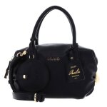 Liu jo sac � main noir pour femme - amelie ecs bowler bag s nero 316559
