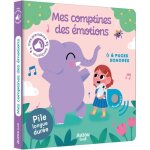 Livres - auzou - mes comptines des motions - blanc