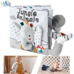 Livre bebe tissulivre bb eveiljouet educatif enfant ide cadeau ds la naissancelivre doux froiss ...