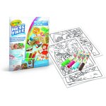 Livre de coloriage - crayola - 75 - 2816 - 4 feutres - 18 pages - sans d�bordement