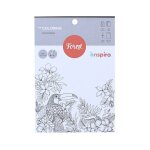 Livre de coloriage - album de coloriage innspiro - 18402 - livre a colorier coloring forest 12 motifs ...