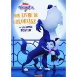 Livre de coloriage - disney - vampirina - avec grand poster - pour enfants - couleur rose