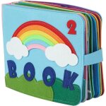 Livre �ducatif montessori - 1 pi�ce 16 pages activit�s sensorielles pour voyage - multicolore - convient ...