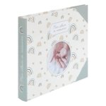 Livre de naissance bb vert 24x27cm - atmosphera createur dinterieur