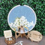 Livre dor mariage coffret en bois pour 80 invits livre dor baptme anniversaire mariage dcoration baby ...