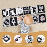Livre tissu bébé livre déveil 0 3 6 mois livre noir et blanc bébé - mkishine - livre doux froissé livre ... Livre tissu bébé livre déveil 0 3 6 mois livre noir et blanc bébé - mkishine - livre doux froissé livre ...