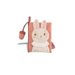 Livre tissu dactivits - moulin roty - aprs la pluie - couleur rose - pour bb - mixte