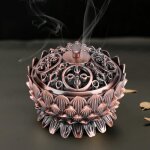 Lla encensoir porte - encens forme en lotus encens fum brleur encensoir maison dcoration en stock ...