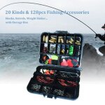 Lla ensemble doutils de pche - 24 sortes bote de rangement pour pche appts en stock