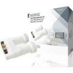 Lnb monobloc twin 02 db double tete satellite astra hotbird 2 sortie 2 tv tele Lnb monobloc twin 02 db double tete satellite astra hotbird 2 sortie 2 tv tele