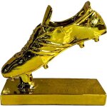 Lngodeho trophe de chaussure de football golden stand en rsine pour vainqueur de la coupe du monde