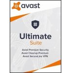 Logiciel de s�curit� - avast - ultimate suite 2024 - 1 an - 5 appareils - t�l�chargement