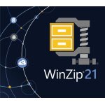 Logiciel - winzip - 21 standard - compression - protection - partage