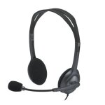 Logitech - casque filaire stereo h111 - gris