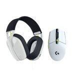 Casque de jeu et souris - logitech - g435 se + g305 se - sans fil - double mixage audio - lger et confortable ...