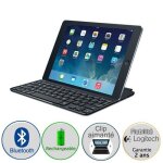 Coque clavier - logitech - ipad air - bluetooth - ultra - fine - rechargeable