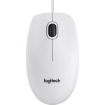 Logitech souris optique business - b100 blanc