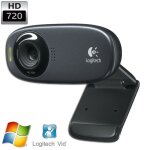 Logitech - webcam hd 720 p - c310 - noir