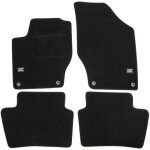 Tapis de sol - logo - peugeot - 308 - velours noir - sur mesure - antidérapant Tapis de sol - logo - peugeot - 308 - velours noir - sur mesure - antidérapant