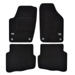 Tapis de sol - logo - seat ibiza 3 - velours noir - ajustement précis - renforcé pédale Tapis de sol - logo - seat ibiza 3 - velours noir - ajustement précis - renforcé pédale
