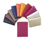 Loluna� porte - cartes en cuir pour billets carte de cr�dit visites et fidelit�s pour femme (fuchsia) ...