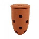 Lombricomposteur - wormacotta - 11l - terre cuite naturelle - cologique - simple dutilisation