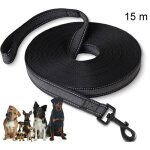 Longe pour chien 15m laisse chien 15m antidrapante et robuste avec poigne pour petits  grands chiens ...