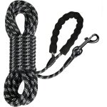 Longe pour chien long laisse chien corde avec poign�e rembourr�e pour chiens de petites � grandes taille ...
