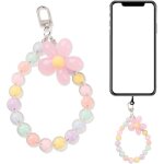 Longe de tlphone portableanti - perte de tlphone portable pendentif chane avec fleurcharme de tlphoned ...