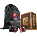 Loot box 2 - casque gaming + sac msi + porte cl�s lucky dragon - bonus de pr�commande nvidia