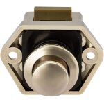 Loquet  bouton - poussoir - serrure darmoire sans cl bouton de porte darmoire pour camping - car 2 ...