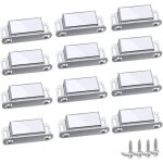 Loquet magnetique 12 pièces aimants loqueteaux magnétiques placard aimant puissant robuste jusquà 6kg ... Loquet magnetique 12 pièces aimants loqueteaux magnétiques placard aimant puissant robuste jusquà 6kg ...