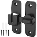 Loquet de porte à 90 degrés en acier inoxydable verrou porte coulissante serrure volet loquet porte verrou ... Loquet de porte à 90 degrés en acier inoxydable verrou porte coulissante serrure volet loquet porte verrou ...