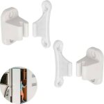 Loquets de porte de caravane et de camping - car paquet de 2 serrures de porte blanches portes de service ...