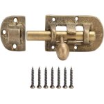 Loquet de porte en laiton boulons de fen�tre antiques raccords de quincaillerie pour portes en bois