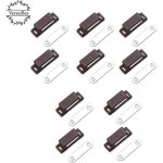Loqueteau magn�tique puissant ? force de maintien 4kg ? lot de 10 - brun ? aimant porte ? loqueteau aimant ...