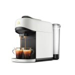 Lor - barista - absolu - machine - � - caf� - � - capsules