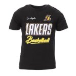Los angeles lakers t - shirt noir garon nba court vs track