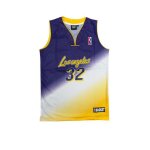 Los angeles - maillot basket - jaune - xxl - jaune - sport homme Los angeles - maillot basket - jaune - xxl - jaune - sport homme