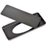 Lot de 1 moule à tarte rectangulaire à quiche avec revêtement antiadhésif Lot de 1 moule à tarte rectangulaire à quiche avec revêtement antiadhésif